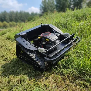 Vigorun Tech VTLM800 Industrial Grade Cordless Gas Remote Control Lawn Mower Power/Emission 9.2Kw / 452cc thumbnail-1