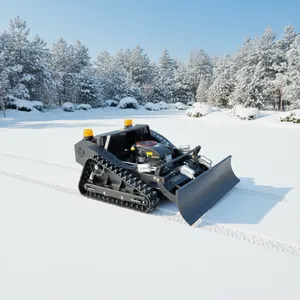 Gasoline Engine Electric Battery Cutting Width 800mm Remotely Controlled Weed Cutter thumbnail-1