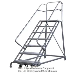 Etu rl Type American Heavy-duty Movable Goods-picking Elevating Ladder Platform With Self-locking Brake Mechanism thumbnail-2