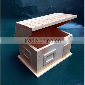 Factory Price Decorative Gift Packaging Box,stylish Christmas Wood Craft thumbnail-1