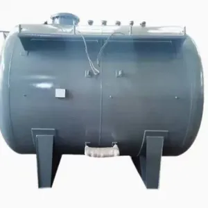 Horizontal PTFE Lined Storage Tank Chemical Buffer Tank thumbnail-4