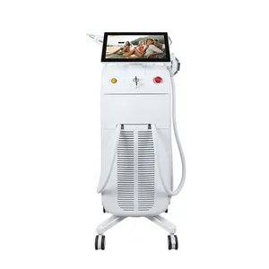 Compact 3 in 1 808nm Diode Laser SHR Hair Removal + Nd:YAG 1064nm Tattoo Removal 15J/cm2 Fluence Automatic Skin Type Detection thumbnail-2