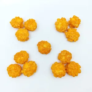 Crunchy Cheese Flavor Fried Rice Crackers Small Cluster Bites for Wholesale Bulk Food Distributors thumbnail-3