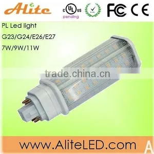 Hot Sale ! 1200LM 9w 110v 5630 CFL Style 270 Degree Led pl 9w Led G24 pl Lamp thumbnail-1
