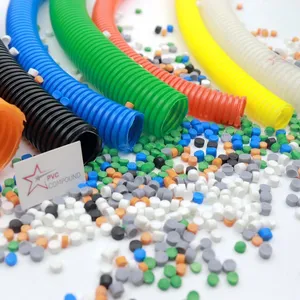 Extrusion Grade Soft PVC Granules PVC Compound For Flexible Plastic Water Hose thumbnail-4