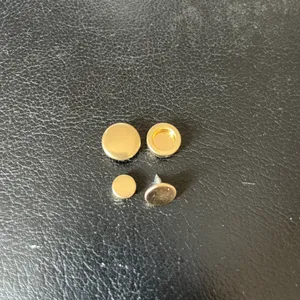 Snap Fastener Brass Snap Button Spring Snap Buttons 503#12mm for Jackets and Garments thumbnail-1