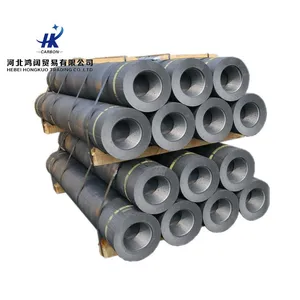 Industrial Graphite Electrode UHP HP RP Dia 300‑700mm for Metallurgical Industry thumbnail-2