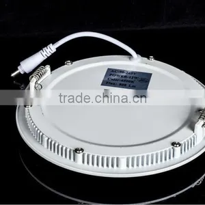 Smd 2835 Aluminum Round Ultra-thin Ceiling Led Recessed Panel Light thumbnail-3
