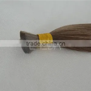 Russian Human Hair Braiding Hair Bulk no Weft for Wig Making thumbnail-4