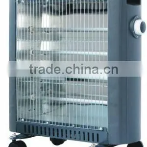 4tubes1600W CE/GS/ROHS Safety Tip Over Switch/ Thermal Fuse/with Wheel/convect Function/warm Fast/ Electric Heater Quartz Heater thumbnail-1