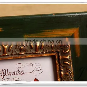 2015 Best Sale Carve Patterns or Designs on Woodwork Wood Photo Frame thumbnail-3