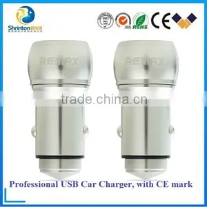 Original Design 2 Usb Car Charger for Mobile Phone and Tablet High Power 5V1A 2A thumbnail-1