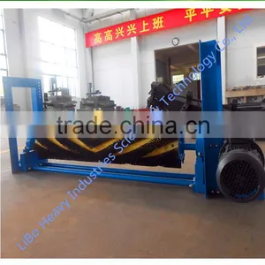 Rotary Brush Roller Belt Conveyor Cleaner /Sweeper, Motorized Brush Belt Cleaner for Mining Conveyor thumbnail-1