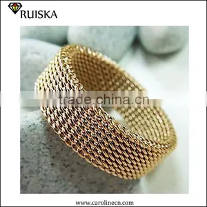 Caroline Stainless Steel Jewelry Ring, Simple Ring Designs, Tat Ring thumbnail-1