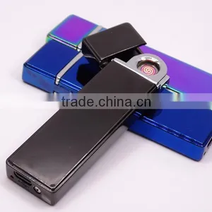 HOT SELLING USB Charging Double Electronic Cigarette Lighter in China thumbnail-1