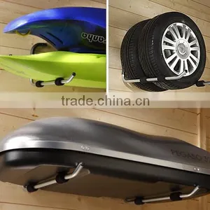 CAR ROOF BOX BRACKET SURFBOARD HOLDER KAYAK CANOE WALL RACK STORAGE SYSTEM thumbnail-1