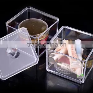 Manufacturing Clear Cosmetic Plastic Bin Makeup Container thumbnail-4
