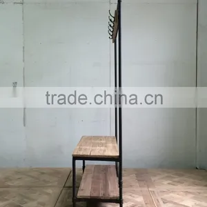 Industrial Vintaged Furniture Rustic Solid Wood Furniture thumbnail-4