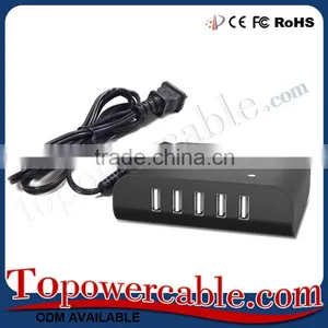 Manufacturer Wholesale Fast Charging 5 Ports Usb2.0 Hub Powered By Usb thumbnail-1