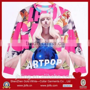 Full Print Pullover Custom Sweatshirt thumbnail-1