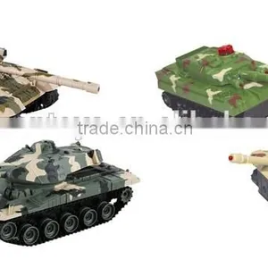 Wholesale Kids Plastic RC Tank, Mini Size Combating Radio Control Tank for Sale thumbnail-6