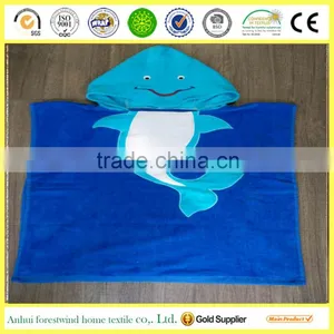 2016 New Design Hooded Baby Bath Towel With Animal Hood thumbnail-1