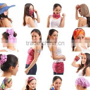 2015New Arrival Multi Functional Magic Headband Seamless Multi Scarves Face Mesh Face Mesh Bandanas Camping For Traveling thumbnail-2