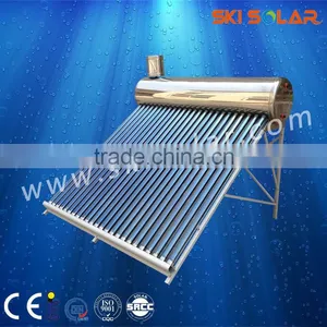 300L Home Appliance Solar Products Solar Thermal Heating System: Non-pressure Stainless Steel Solar Power System thumbnail-1