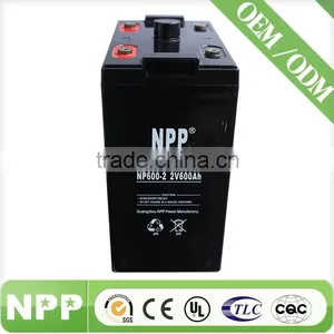 2v600Ah Solar Battery for Electric Car/ Tricycle/ Golf Cart thumbnail-1