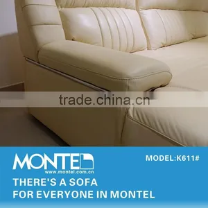 Leather Corner Sofa Set With Chaise Lounge thumbnail-4
