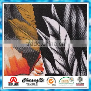 DTY Knitted Textile Polyester Spandex Digital Printed Fabric thumbnail-3