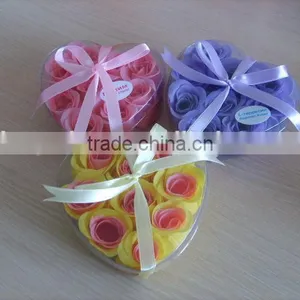 Rose Petal Soap With Heart Shape Box thumbnail-4