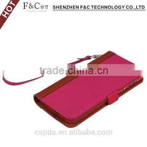 Shenzhen Manufacturer Stand Folio Wallet Leather Case for HTC Butterfly 3,genuine Leather Case for for HTC Butterfly 3 thumbnail-2