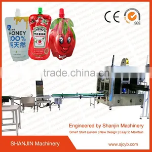 Pouch Form Fill Seal Machine Standup Pouch Filling Capping Machine Pouch Capping Machine thumbnail-1