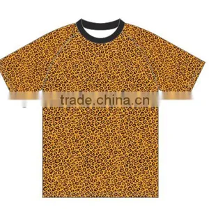 2015 High Quality Leopard Grain T-Shirt Advertising T-Shirt Personality T-Shirt thumbnail-1