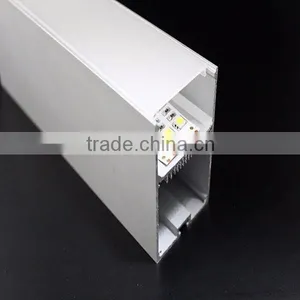 70X50mm Aluminum Flat LED Profile Housing thumbnail-1