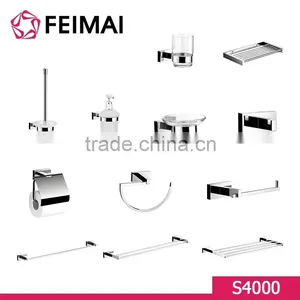 Bathroom Accessory Sets Brass Chrome Stainless Steel Hook thumbnail-2