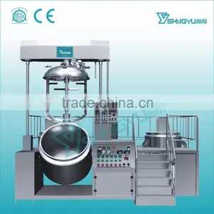China Supplier Guangzhou Shangyu Factory Price Vacuum Cream Making Mixing Machine thumbnail-2