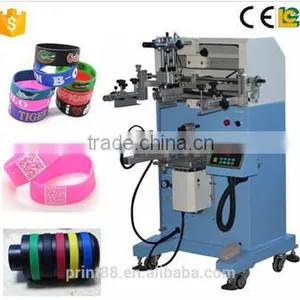 Bottle Flat/cylinder Screen Printing Machine LC-PA-400E for Bracelet, Paper Cup, Plastc Bottle Machihne Made in China thumbnail-2