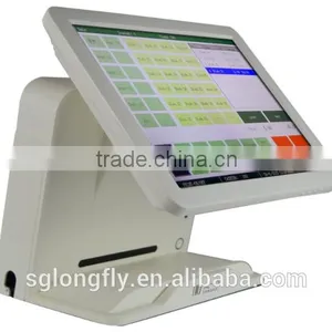 All in One POS Terminal/Resturant POS System/Embedded Longfly OS 8Digits LED thumbnail-2