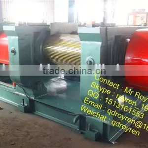 GOLDEN SUPPLIER Waste Tire Recycling Rubber Cracker Machine Rubber Powder Machine thumbnail-4