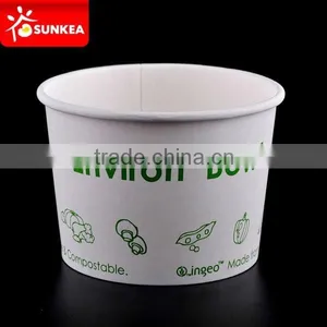 Compostable Food Grade Paper Hot Soup Cup thumbnail-1