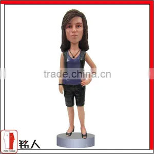 Personalized Christmas Figurine/ Bobblehead thumbnail-1