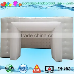 Inflatable Tent, White Inflatable Tent, Cubic Inflatable Clear Tent for Sale thumbnail-1