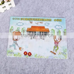 School Supplies a4 l Shape Plastic pp File Folder Foldable Document Holder Japanese Plastic File Folder thumbnail-4