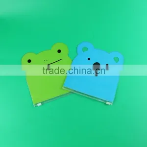 Cute Carton Design Pvc Plastic Coin Bag, Pvc Slider Zipper Bag, Waterproof Pouch Bag thumbnail-1