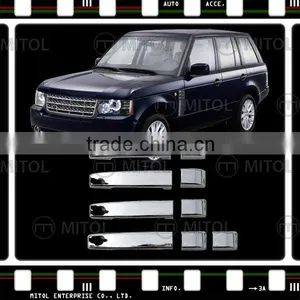 For LAND ROVER RANGE ROVER 10- Chrome Door Handle Cover thumbnail-1