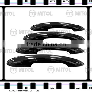 For Mini Cooper F55 Glossy Black Car Door Handle Cover thumbnail-1