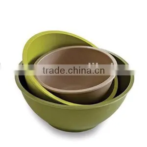 Eco-friendly Bamboo Fiber Salad Bowl 5set thumbnail-1
