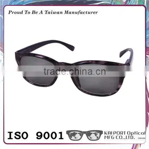 Demi Pattern and Silver Decoration Shiny Coating Reading Sunglasses thumbnail-5